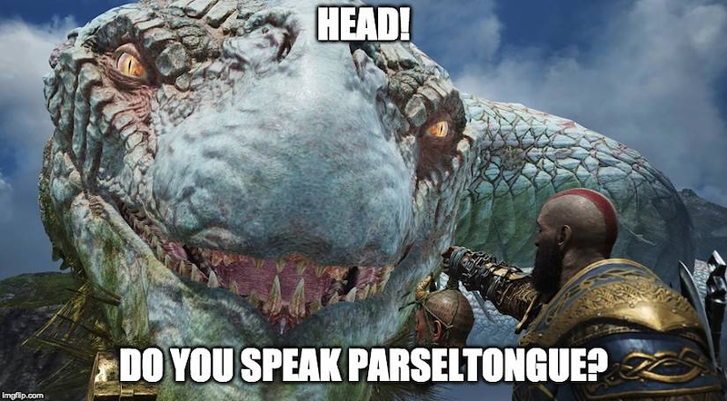 HEAD! Imgflip.com DO YOU SPEAK PARSELTONGUE?