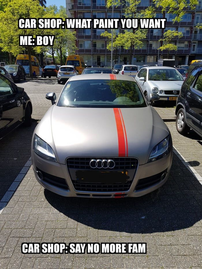 CAR SHOP: WHAT PAINT YOU WANT ME: BOY CAR SHOP: SAY NO MORE FAM GB-0