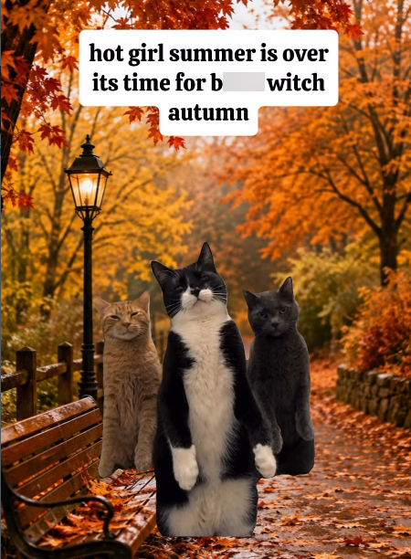 hot girl summer is over its time for b autumn witch