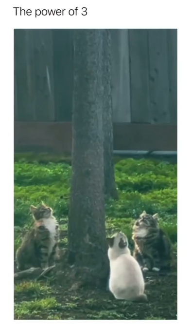The power of 3