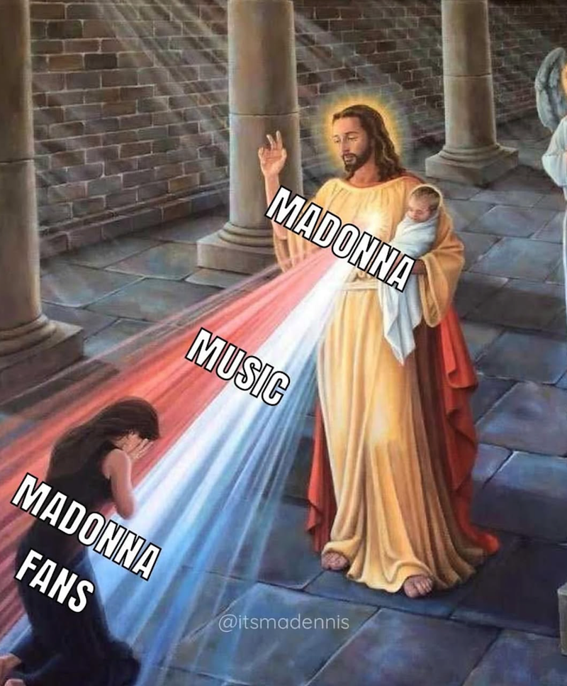 MADONNA MUSIC MADONNA FANS @itsmadennis