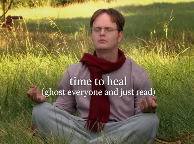 time to heal (ghost everyone and just read)