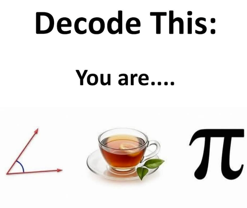 Decode This: L You are.... π