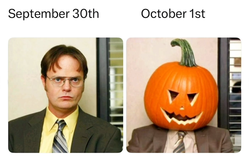 September 30th October 1st
