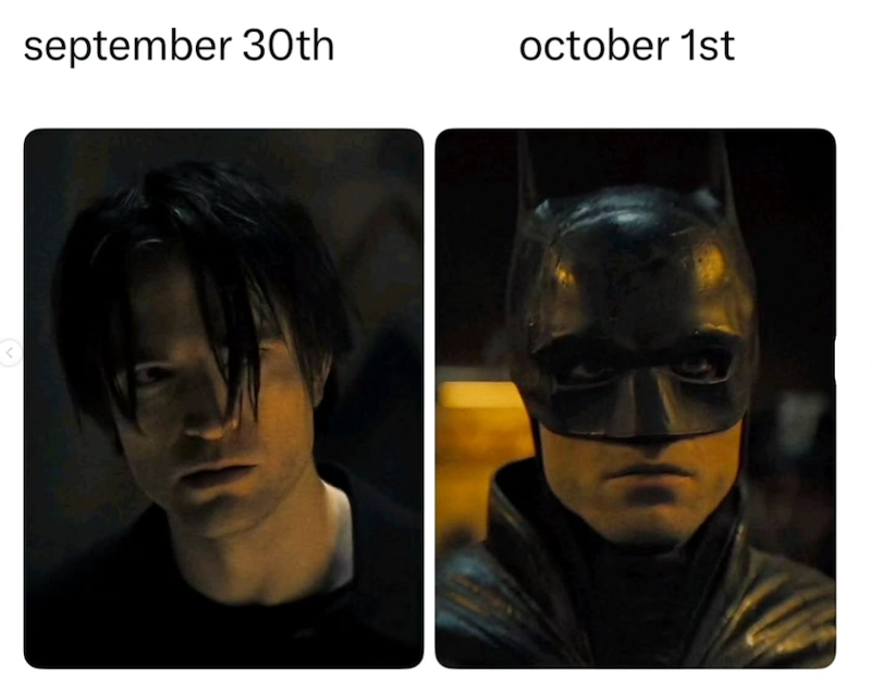 september 30th october 1st