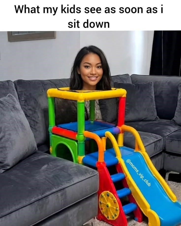 What my kids see as soon as i sit down @moms_vip_club