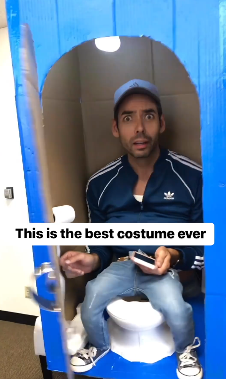 This is the best costume ever