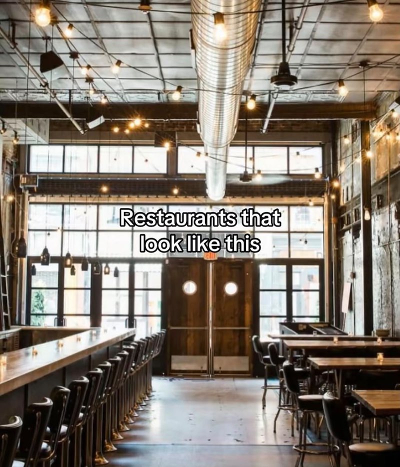 Restaurants that look like this