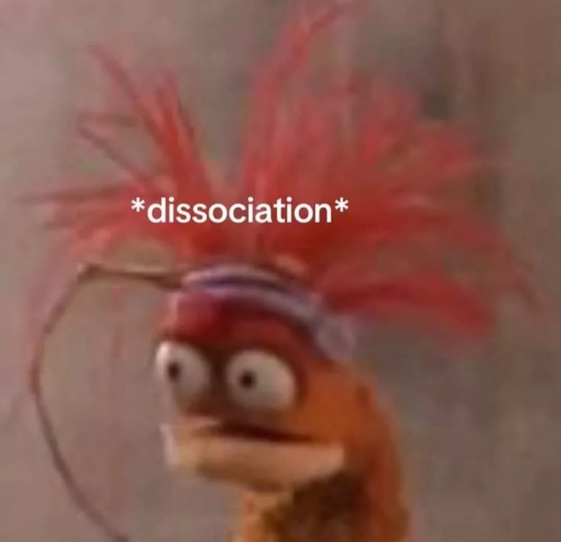 *dissociation*