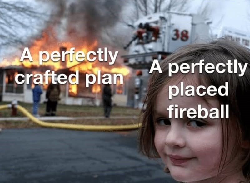 A perfectly crafted plan 38 A perfectly placed fireball