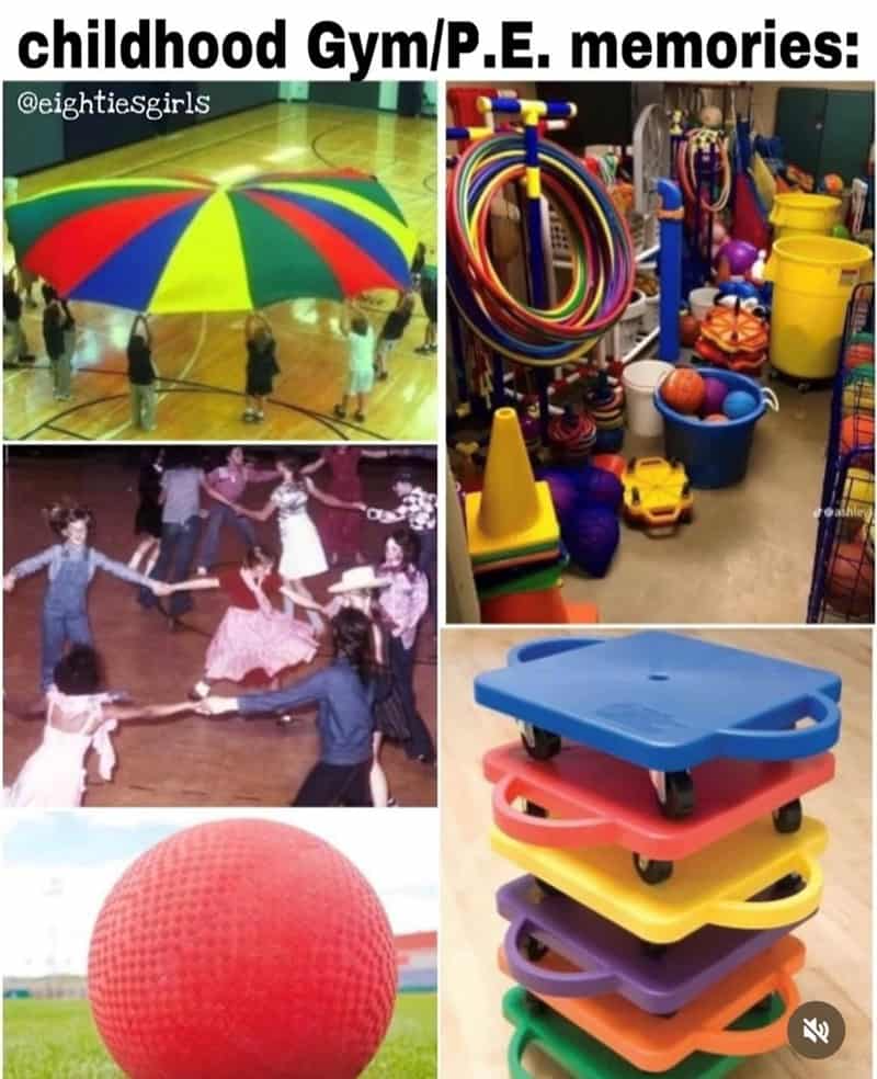 childhood Gym/P.E. memories: @eightiesgirls
