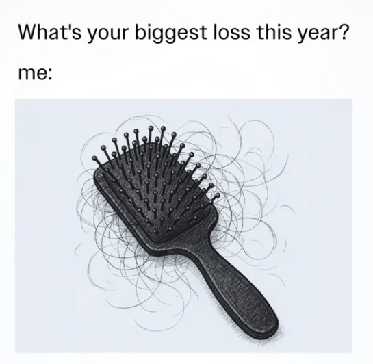 What's your biggest loss this year? me: