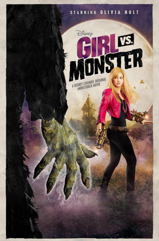 STARRING OLIVIA HOLT DISNEY GIRLS MONSTER A DISNEY CHANNEL ORIGINAL MONSTOBER MOVIE