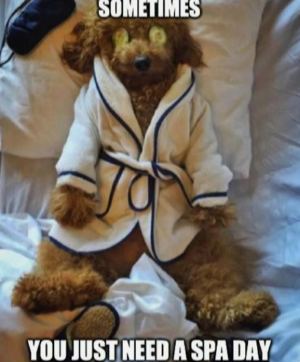 SOMETIMES YOU JUST NEED A SPA DAY