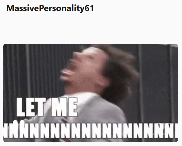 MassivePersonality61 LET ME NNNNNNNNNNNNNNNN