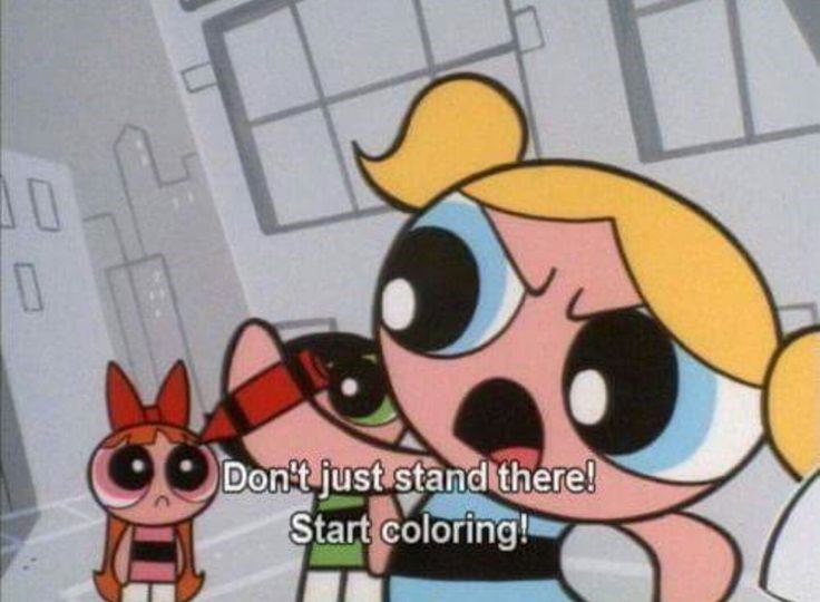 10 Don't just stand there! Start coloring!