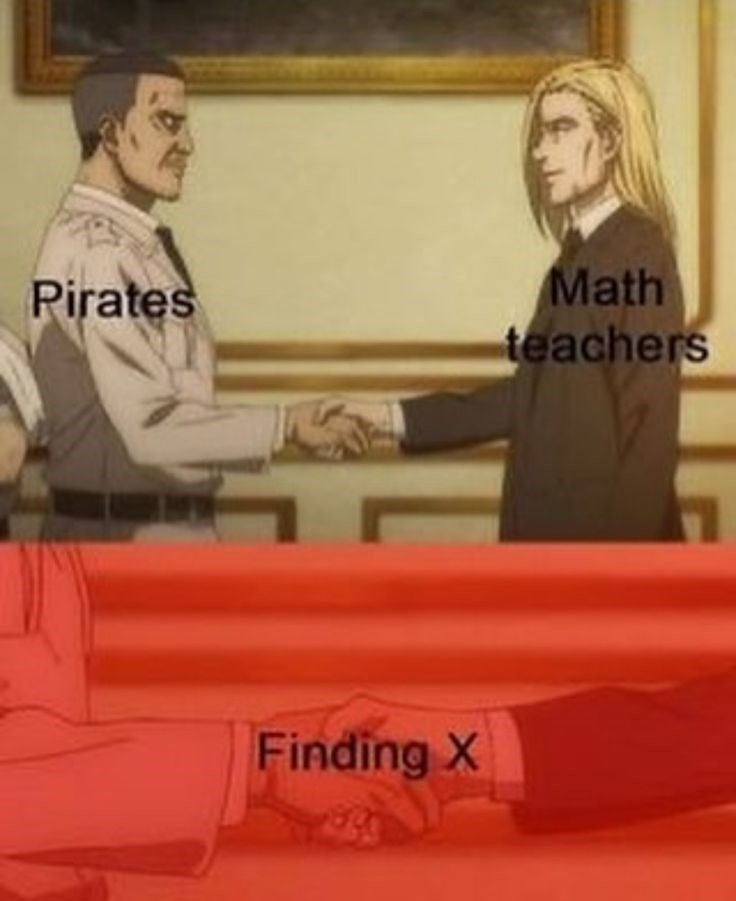 Pirates Finding X Math teachers
