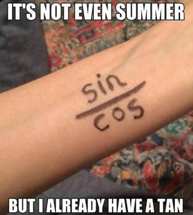 IT'S NOT EVEN SUMMER sin COS BUT I ALREADY HAVE A TAN