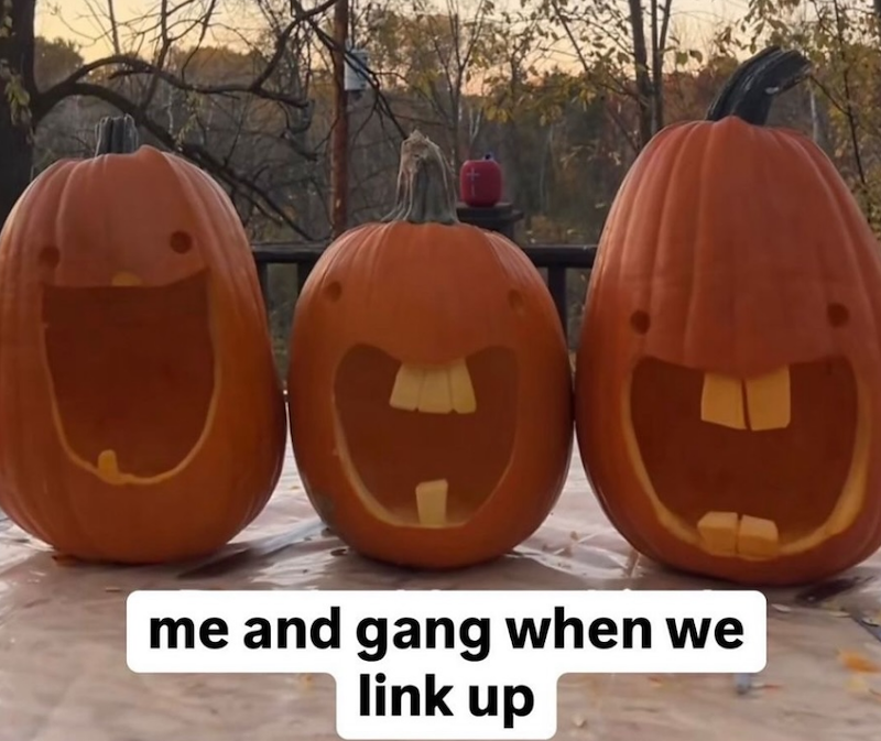 me and gang when we link up