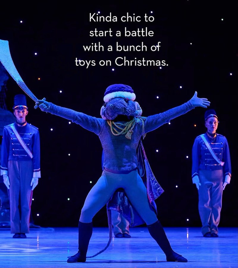 Kinda chic to start a battle with a bunch of toys on Christmas.