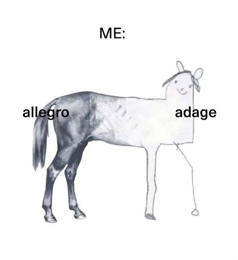 allegro ME: adage