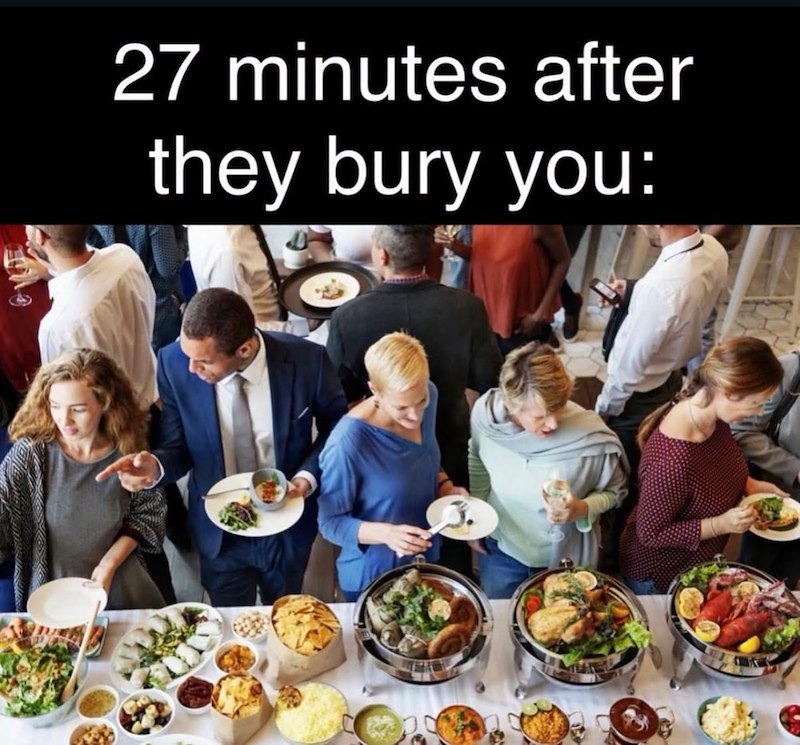 27 minutes after they bury you: