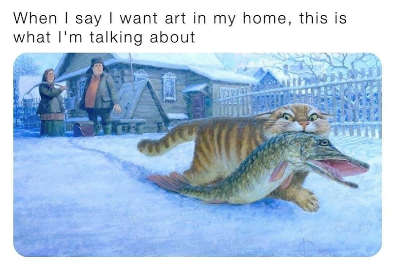 When I say I want art in my home, this is what I'm talking about
