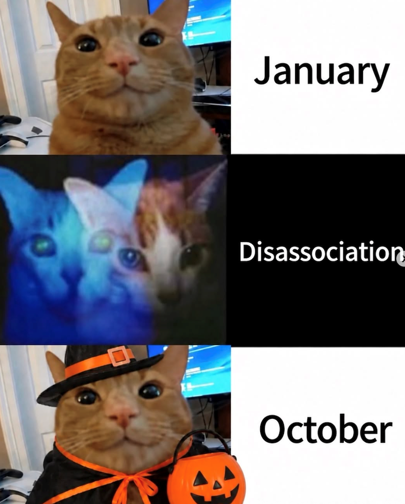 January Disassociation October