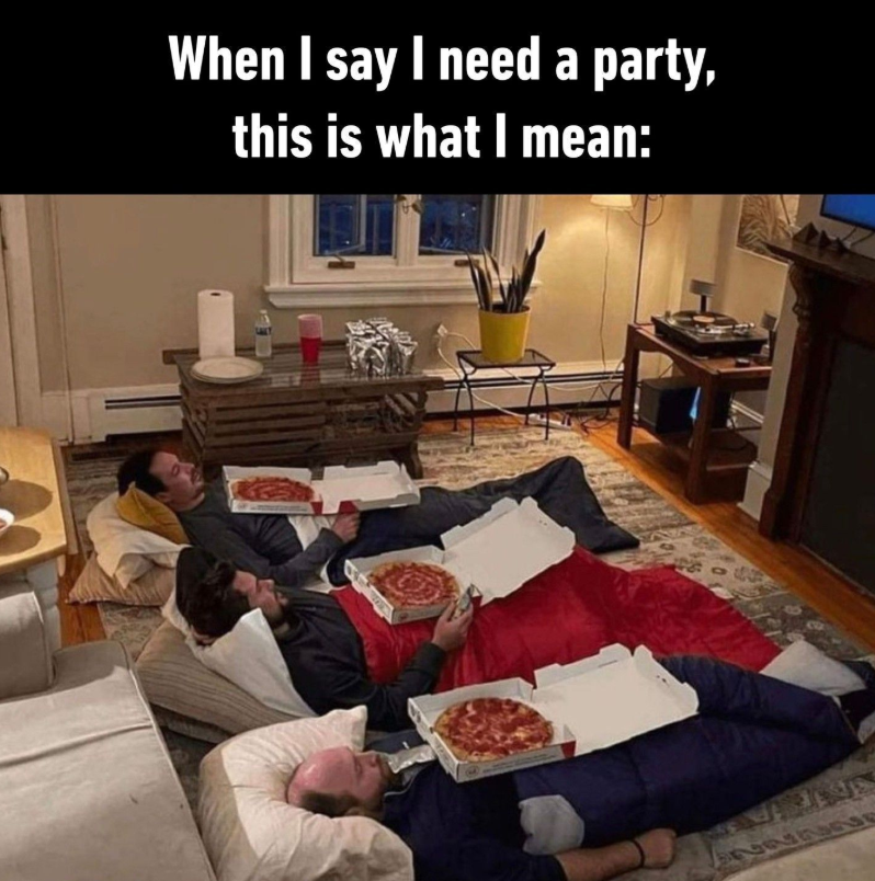When I say I need a party, this is what I mean: 2222e
