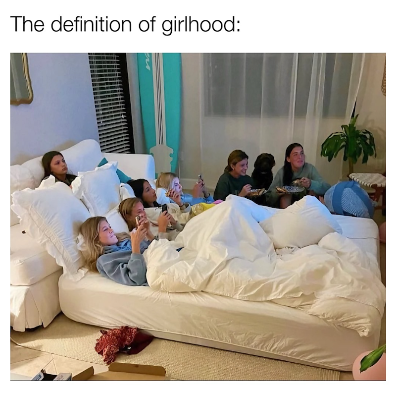 The definition of girlhood: