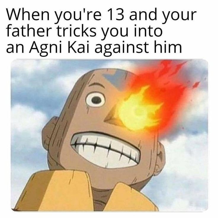When you're 13 and your father tricks you into an Agni Kai against him