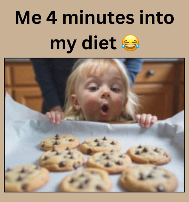 Me 4 minutes into my diet