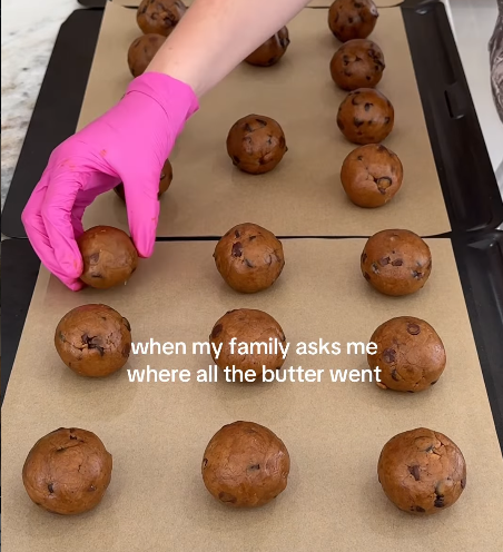 when my family asks me where all the butter went