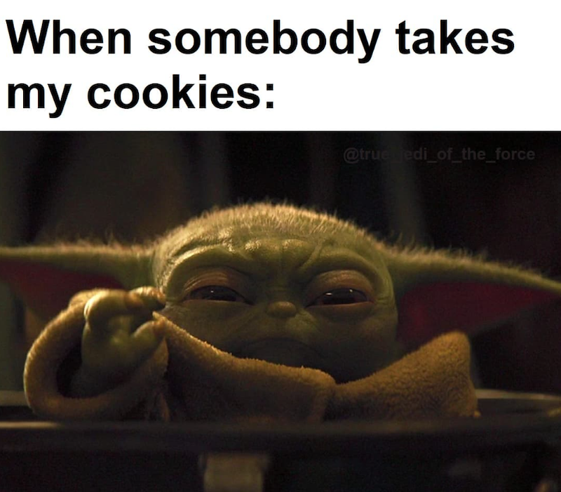 When somebody takes my cookies: @true edi_of_the_force