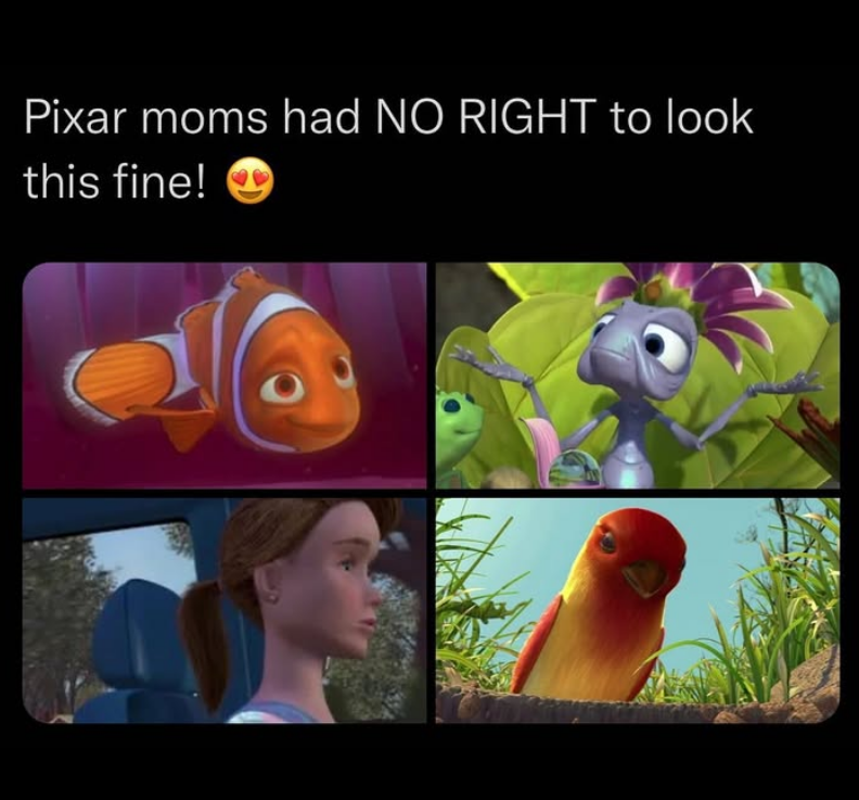 Pixar moms had NO RIGHT to look this fine!