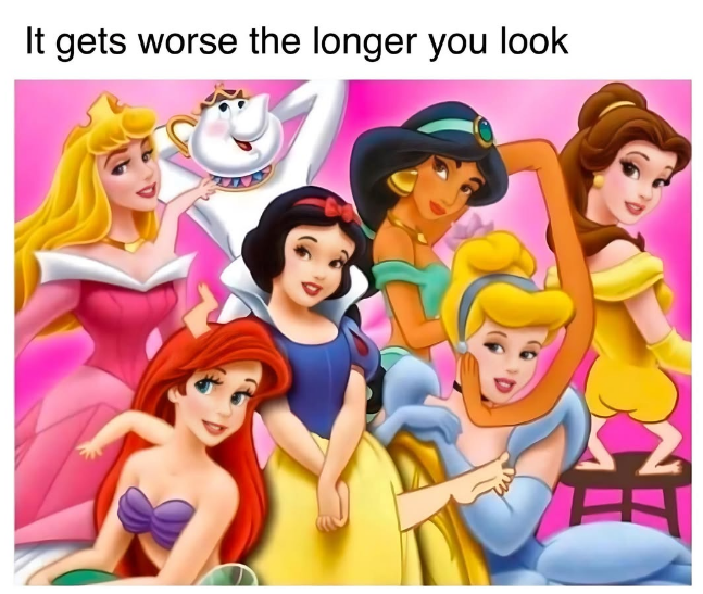 It gets worse the longer you look