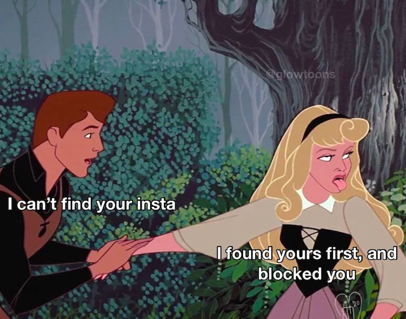 @glowtoons I can't find your insta I found yours first, and blocked you