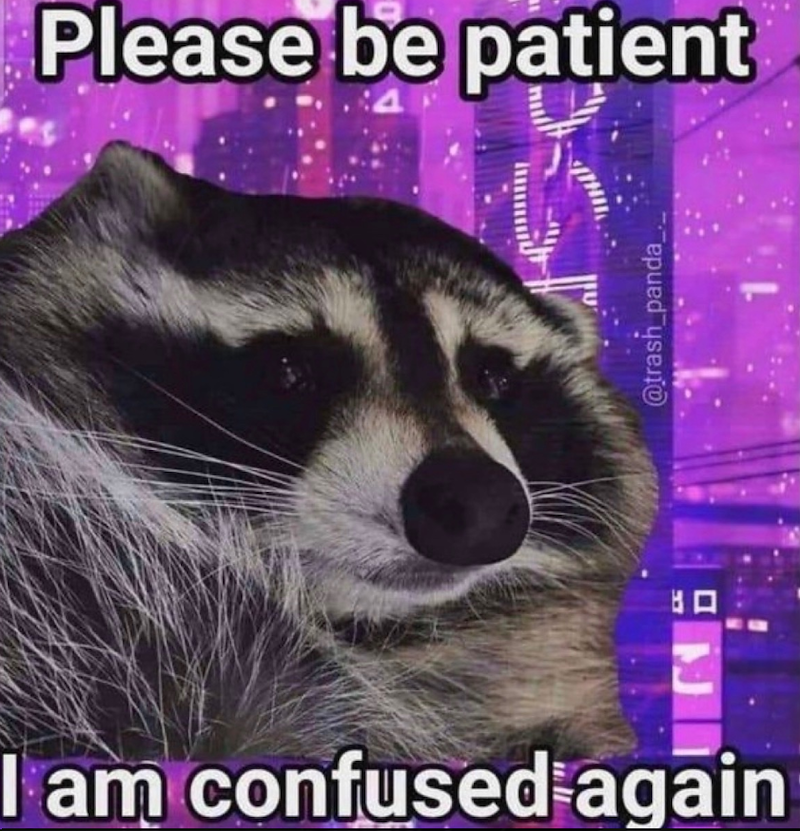 Please be patient 4 出口 @trash_panda_ I am confused again