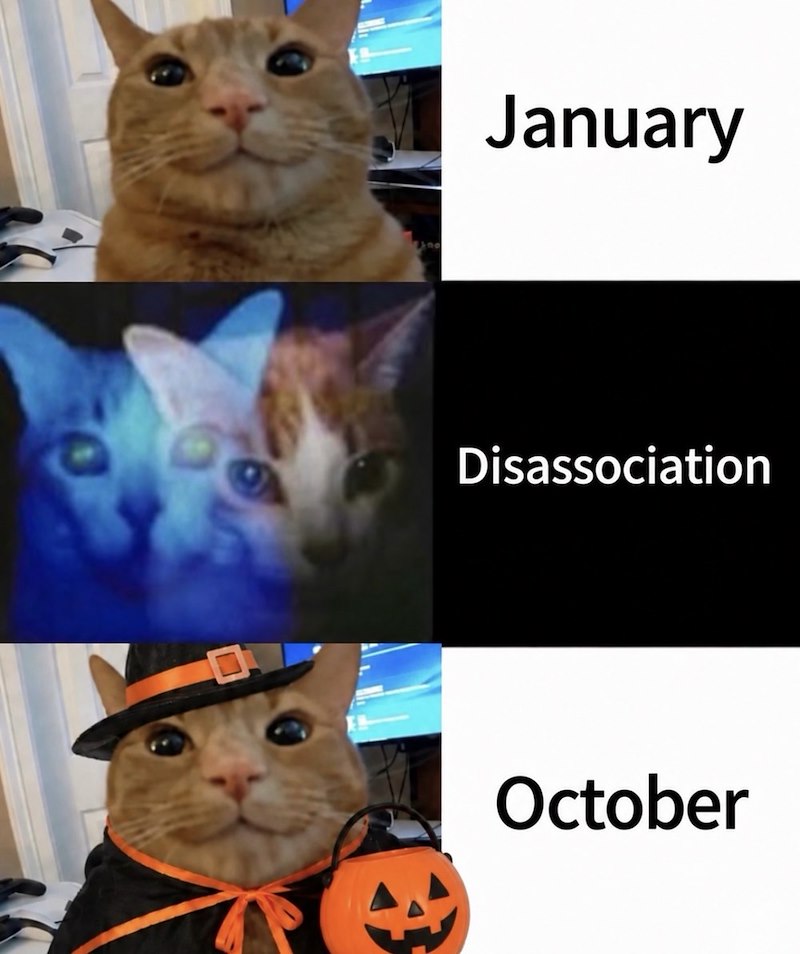 January Disassociation October
