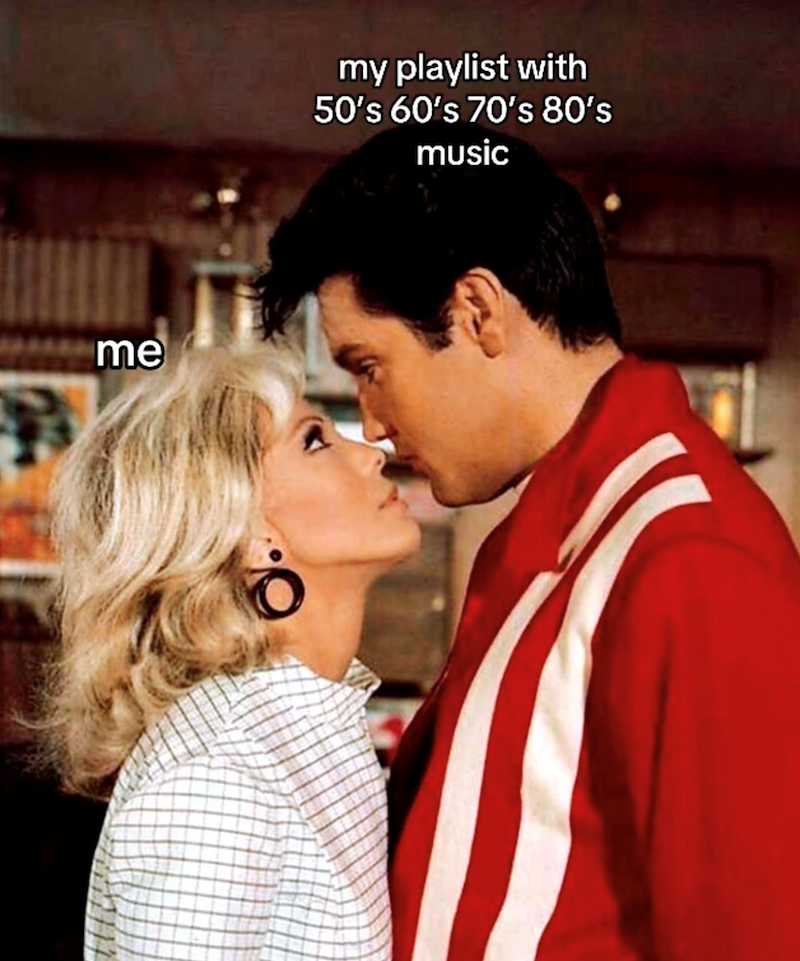 me my playlist with 50's 60's 70's 80's music