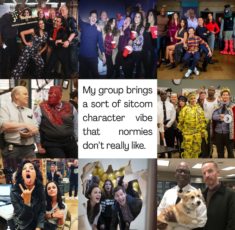 J² Network ENTERTAINMENT UNFILTERED My group brings a sort of sitcom character vibe that normies don't really like. WAT CROSS Oss 410 REVEN URE REV