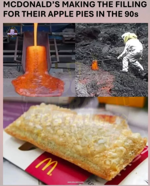 MCDONALD'S MAKING THE FILLING FOR THEIR APPLE PIES IN THE 90s NOSTALGIA M RAHOSTALOIA FLO