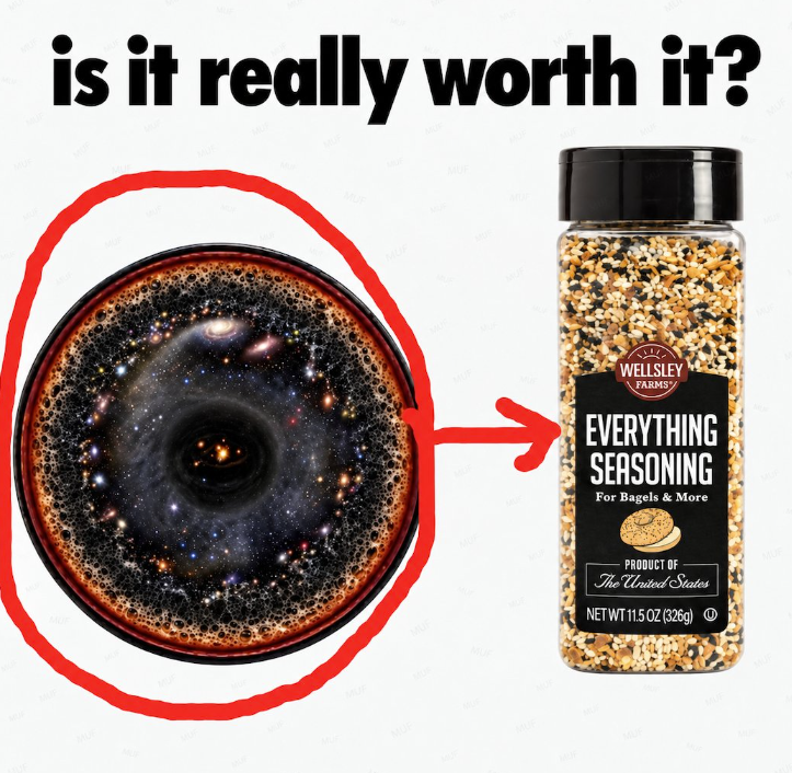 MU is it really worth it? MUF MUF WELLSLEY FARMS EVERYTHING SEASONING For Bagels & More PRODUCT OF The United States NET WT 11.5OZ (326g)