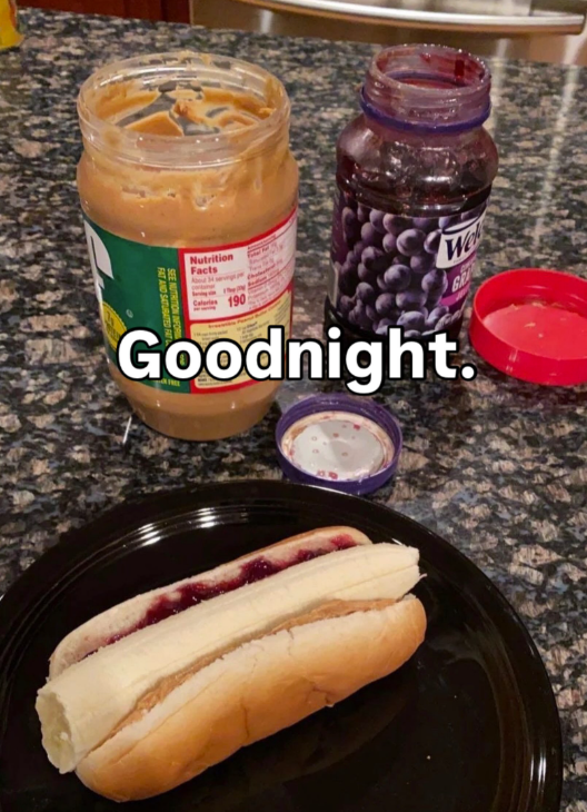 SEE NUTRITION INFOR FAT AND SATURATED FAT Nutrition Facts We Goodnight.