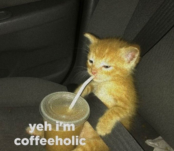 yeh i'm coffeeholic