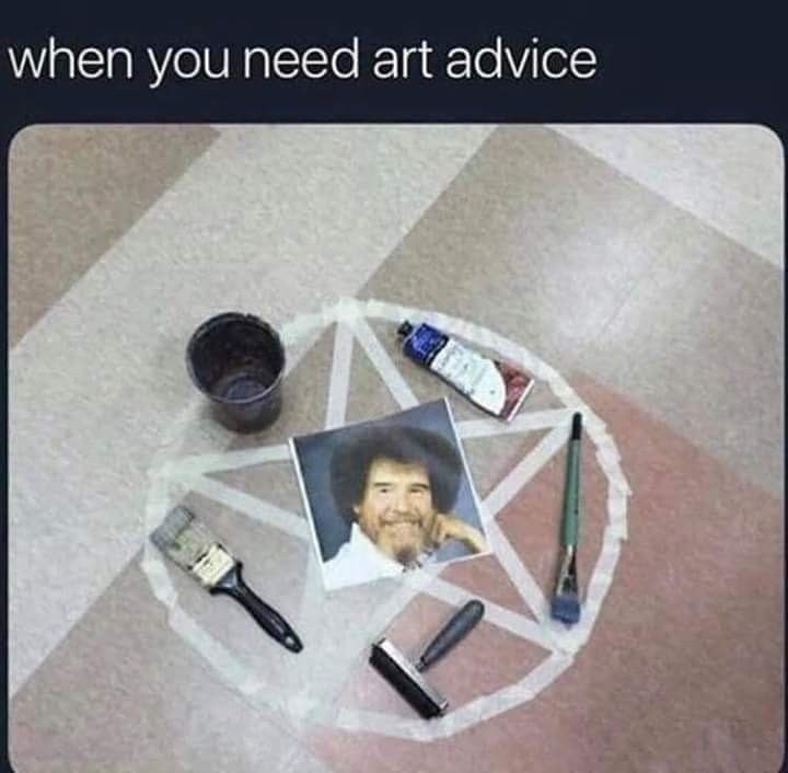 when you need art advice