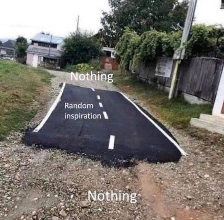 Nothing Random inspiration Nothing