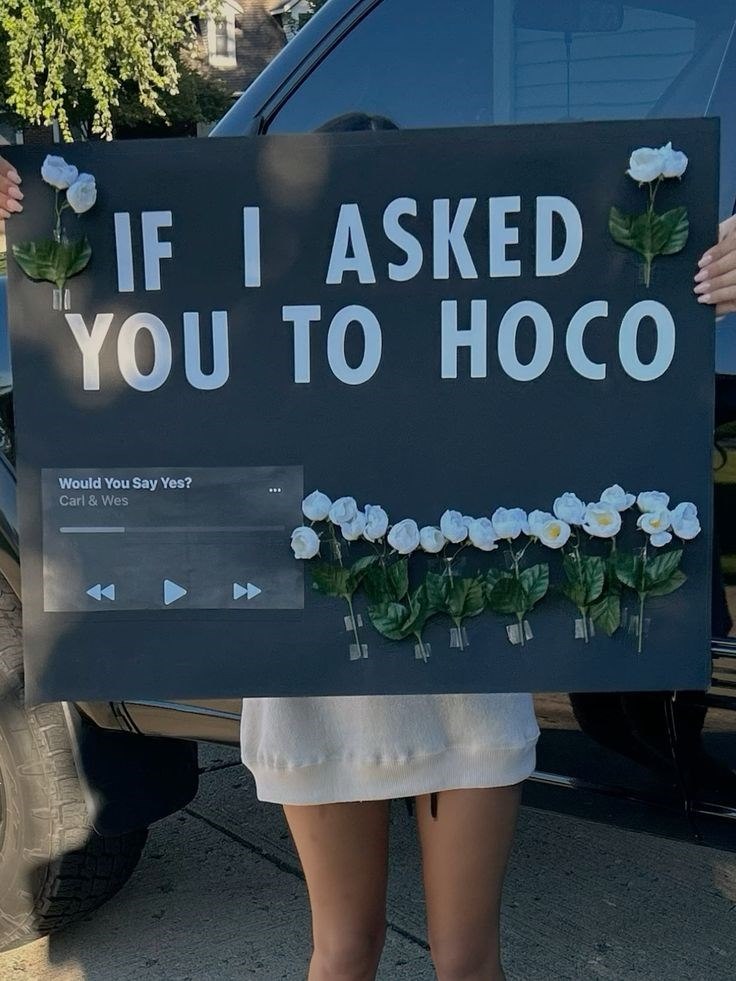 IF I ASKED YOU TO HOCO Would You Say Yes? Carl & Wes ***