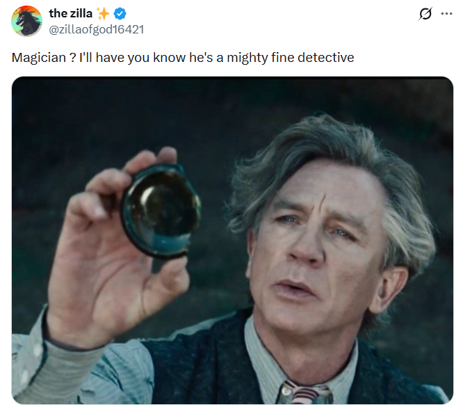 the zilla @zillaofgod16421 Magician? I'll have you know he's a mighty fine detective