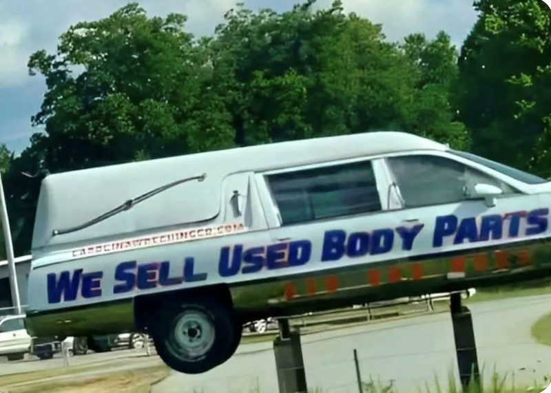 CARSCINATECHINGER.COM WE SELL USED BODY PARTS